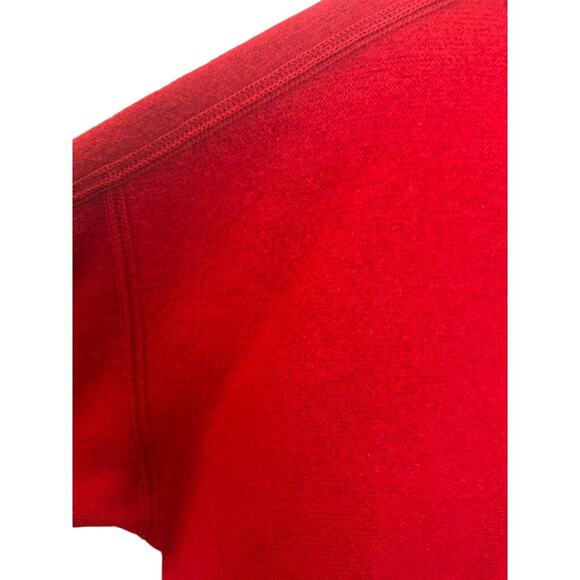 Vintage L.L.Bean 100% Wool Hooded Jacket Women’s M Red Austria  Outerwear - Picture 10 of 13